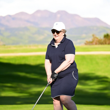 Ladies Merino Golf Skirt - Navy