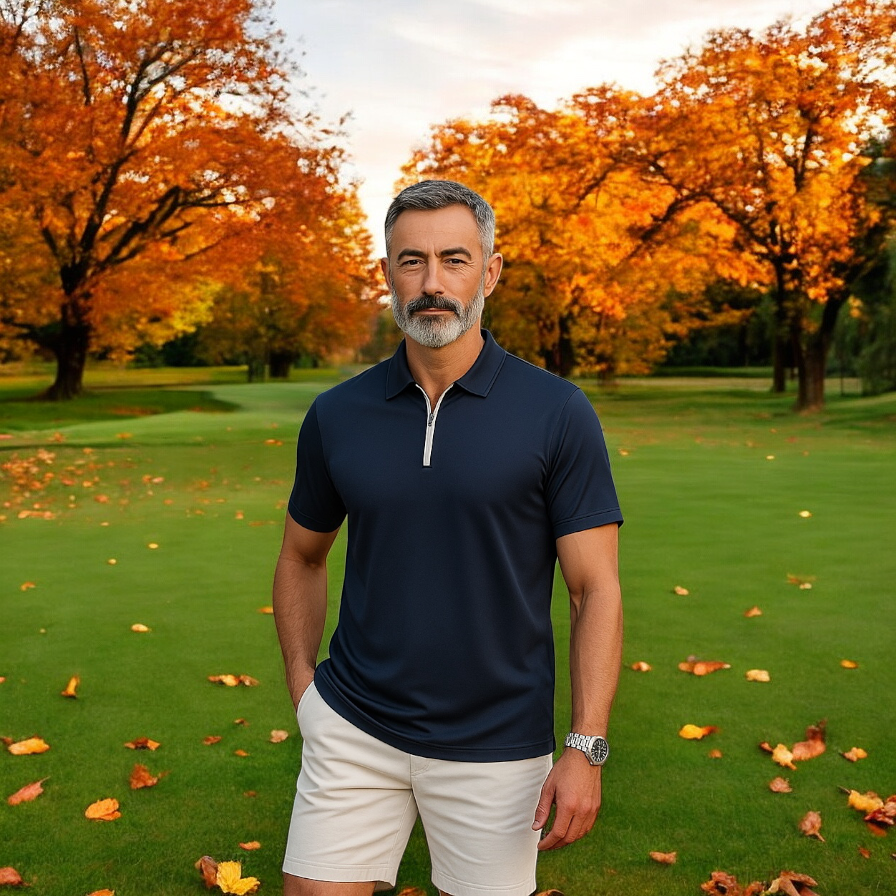 Mens Merino Polo Shirt