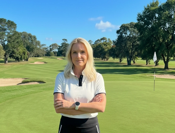 Women's Classic Merino Polo - Ivory & Black Trim