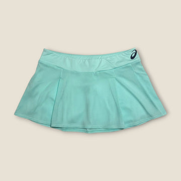 ASICS Mint Green Mini Skirt with Built-In Shorts – (XL)