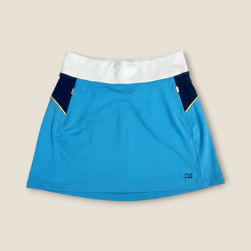 Cutter & Buck Annika Turquoise Golf Skirt (S)