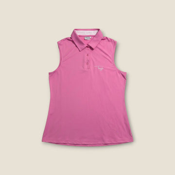 Fayde Pink Sleeveless Polo (12)
