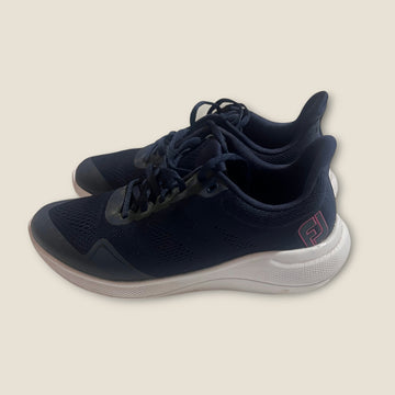 FootJoy Navy Golf Shoes with Pink Detail – Size 8