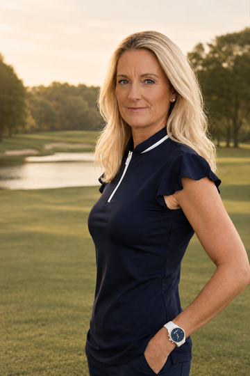 Women's Flutter Sleeve Polo