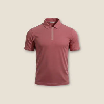 Men's Merino Polo – Guava (S)