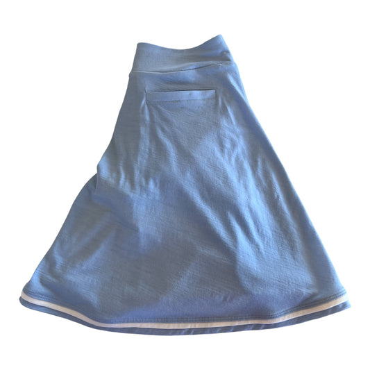 Merino Ice-blue Skirt