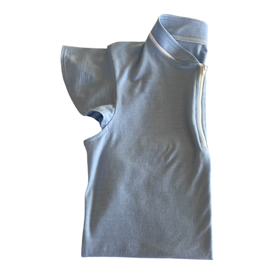 Merino Ice-blue Top