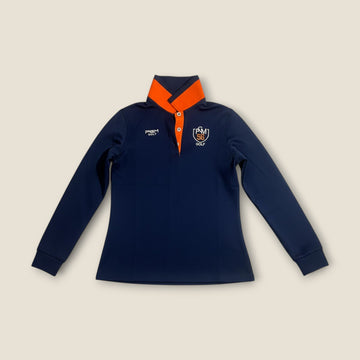 PGM Navy Long Sleeve Polo – (XL) - 12