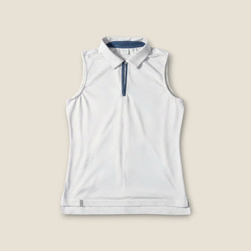 Ping white Sleeveless Polo (UK 10)