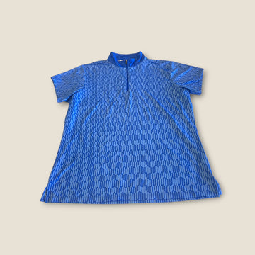 Reign Polo – Purple & Blue with Johnny Collar (L)